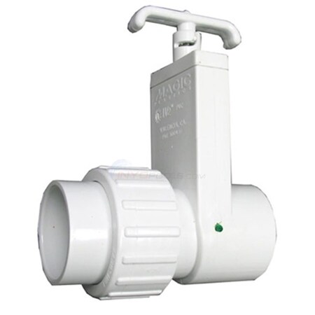 Magic Plastics 1.5 x 1.5 in. Union Uni-Body Slide Valve 0516-15